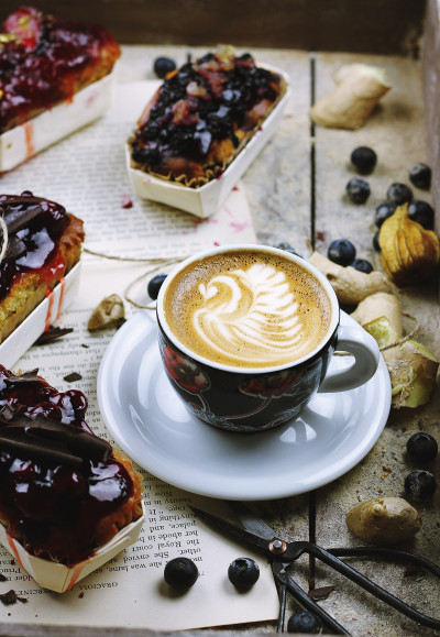 Kaffee und Kuchen - eine gute Basis für eine lange Pause